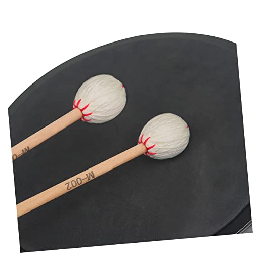 SUPVOX 2 Pçs Marimba Macetes Glockenspiel Xilofone Teclados De Piano Tímpanos Peças Marimba Baterist