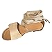 Scarpe Donna Estate Tempo Libero Sandali da Spiaggia (37,Beige)