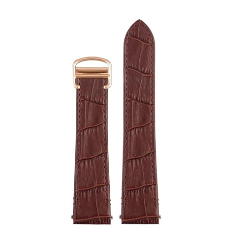 �u���X���b�g�ƌ݊����J���e�B�G�T���g�X���v Wath �o���h WSSA0010 WHSA0021/23 �V���[�Y�N�C�b�N�����[�X�j���Ə����̎��v�X�g���b�v(A-brown-rose gold,21mm)