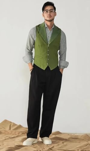 Men's Classic Slim Fit Suit Vests Casual Formal Dress Vest Business Waistcoat4