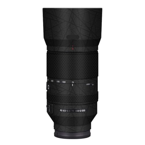 Protection vinyle Sony FE 70-300 accessoire photo autocollant noir anti-rayure pour objectif
