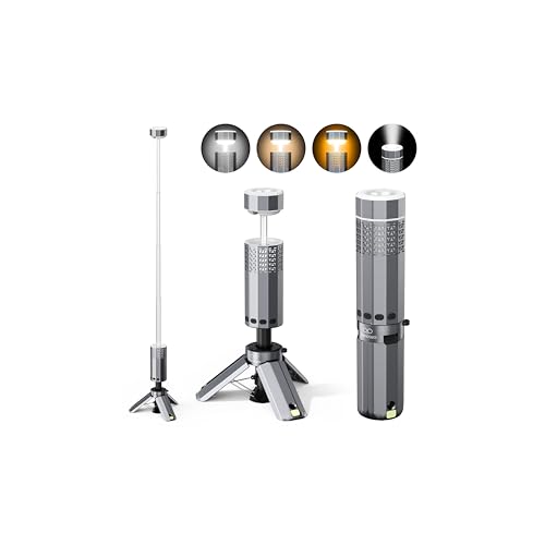 Lampe de camping rechargeable sous la tente et en randonnée