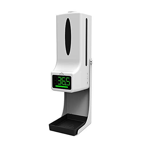 Dispensador automático de jabón 2 en 1, dispensador de jabón de 1000 ml sin contacto Cover