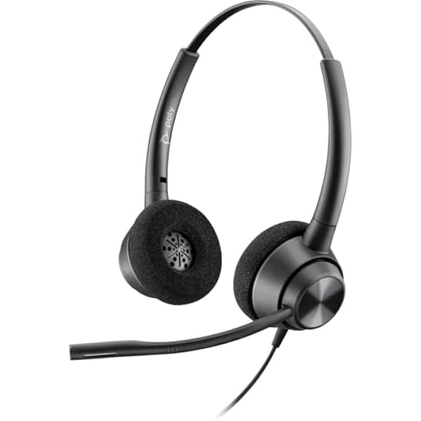 Plantronics Zestaw słuchawkowy stereo EncorePro 320 binaural ze złączem QD