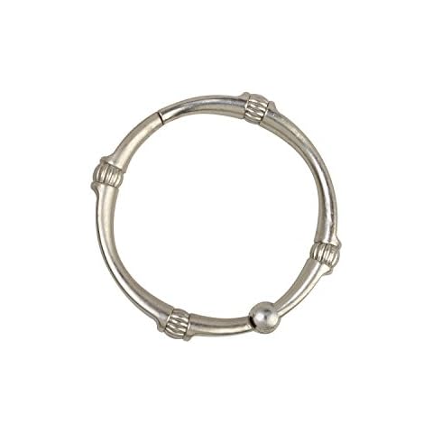Zenna Home NeverRust Rustproof Aluminum Decorative Shower Rings Cover