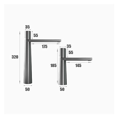 Robinet de lavabo minimaliste en cuivre pour stopper les fuites d'eau - 8