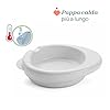 Chicco Piatto Pappa Calda per Bebè e Bambini, Piatto Termico per Pappa con Serbatoio Acqua Calda, Piattino Pappa Svezzamento con Base Antiscivolo e Design Ergonomico, 0% BPA, 6+ Mesi, Rosa