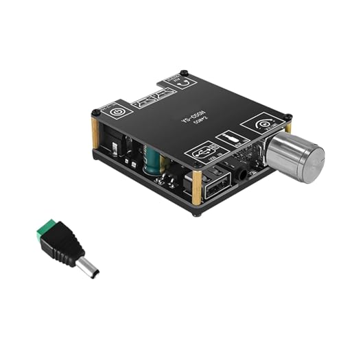 Modulo di amplificazione Bluetooth, scheda di amplificazione digitale a doppio canale, 2 × 50 W HiFI livello stereo Bluetooth TPA3116 DC 5V-27 V