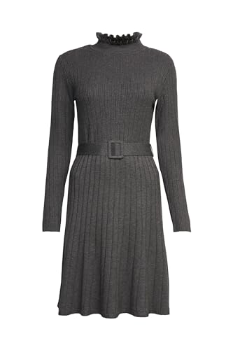 ESPRIT 113ee1e365 Vestido, 024/gris Oscuro 5, XS para Mujer