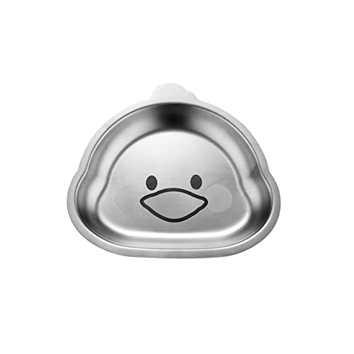 ディナープレート子供用食品プレート水筒子供用ポータブル大皿肥厚食品容器ステンレス鋼素材ステンレス鋼ディナートレイ食品用