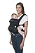 Ergobaby 360 All-Position Baby Carrier with Lumbar Support (12-45 Pounds), Onyx Black, Cool Air Mesh 1 Count (Pack of 1)