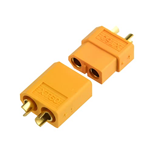 Xingyheng 20 Pairs Xt60 Male Female Bullet Connectors Plugs With Heat Shrink Tubing #TOP1