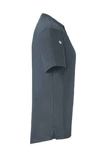 Karlowsky Kurzarm Damen-Arbeitsshirt Performance anthrazit Größe L – Bild 4