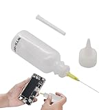 Generisch Nadelölflasche - flüssiger Applikator, enger Strömungsrohr | Tragbare Präzisionsquilling-Spender-Funktion, Verschüttungsfreier Container-Lötarbeit, Kunstpapier-Design-Anwendung