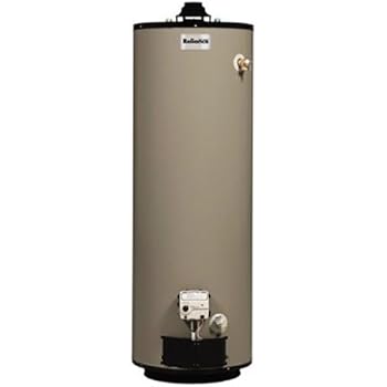 Reliance Water Heater 12 50 Nact400 40000 Btu Natural Gas Water Heater With 2 Insulation And 62 Energy Factor 50 Gallon Amazon Com