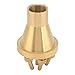 QANYEGN Garden Fotain Nozzle, Pond Fotain Nozzle, DN25 2 Tier Center Straight Fotain Nozzle for All Pondss and Fotains