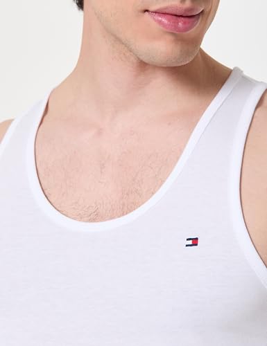 Tommy Hilfiger Herren 3P Tank Top UM0UM03867 Tank Top, Weiß (White/White/White), S 3