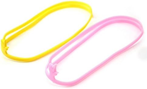 Silicone Finger Pointing Bookmark, CRIVERS Lovely Book Marker Strap for Office Supplies School Supplies Stationery Gift (Set of 10, Assorted Colors)