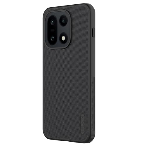 Image of Nillkin Case for OnePlus 15 (1+15) (6.78 inch Inch) Super Frosted Shield Pro Magnetic Hard Back Soft Border (PC + TPU) Cover Raised Bezel Camera Protect Black Color