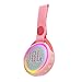 Produktbild JBL JR Pop Mini-Boombox für Kids in Pink  Poppiger, wasserdichter Bluetooth-Lautsprecher mit eingebauten Lichtmotiven  Bis zu 5 Stunden Musik hören mit nur einer Akku-Ladung