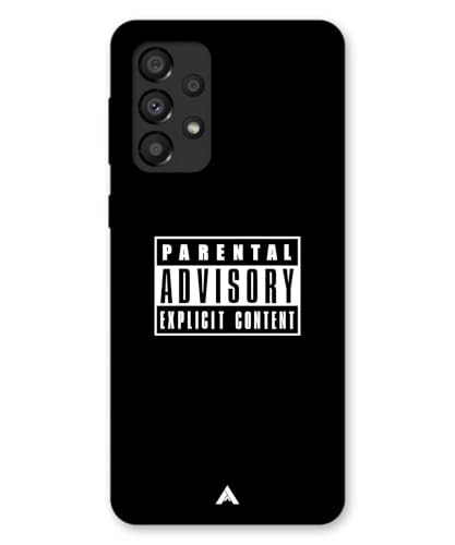 Image of Premium Explicit Case for Samsung Galaxy A33 5G Soft-Touch Metal TPU Back Cover, Shockproof, Designer, Aesthetic Mobile Phone Case (Glossy Finish)