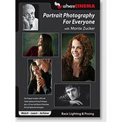 DVD Monte Zucker DVD: Portrait Photography for Everyone Book