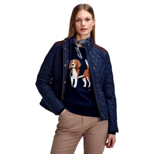 Barbour Women's Highfield Quilted Jacket, Navy/Classic2