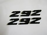 292 ENGINE ID EMBLEMS - GLOSS BLACK PAIR