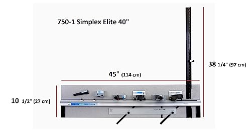 Logan Graphic Products 750-1 Simplex Elite Mat Cutter System, 40 inch Capacity (750-1DS)