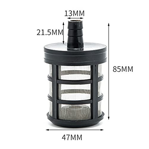 Heyous 4Pcs Double-Layer Filter Joint 3/8-1/2 Inches Stainless Steel Encryption Garden Hose Strainer, Water Pump Inlet Strainer For Sprayers, Car Washers, Oil Pumps And Industrial Equipment #TOP2