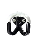 ZHIQIANG wuli Store Universal Moto Gepäckhelmhalter Trägerhaken Klauenaufhänger Ladungsbeutel Werkzeug Fit Fit ATV utv. Dirtbike Scooter Motorradzubehör (Color : White)