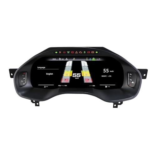 Velocímetro LCD digital de 12,3 pulgadas para modernizar el salpicadero de Audi A6 A7 con Android
