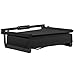Flash Furniture Grandstand Portable Stadium Seat for Bleachers or Benches, Folding Padded Stadium Chair with Carrying Handle, 500 lb. Weight Capacity, Black