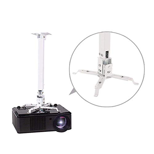 Image of Technotech 3 FT Universal Projector Ceiling Mount Bracket Stand for All Type Projectors from Sony, Sanyo, Dell & Optoma