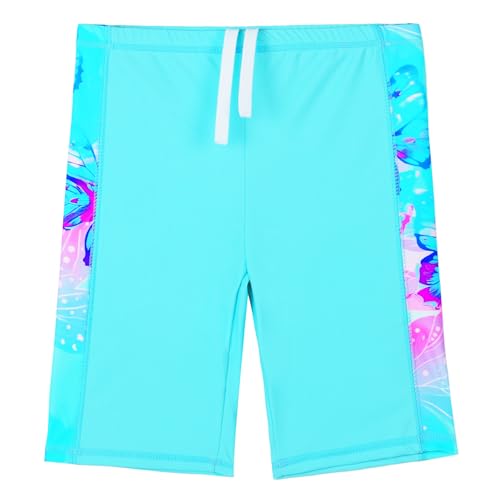 Image of TFJH E Girls Long Sleeve Two Piece Rash Guard Set UPF 50+ 3-13 Y | Stretchy & quick-dry fabric, breathable & lightweight, UPF 50+ sun protection, ideal for pool beach vacation