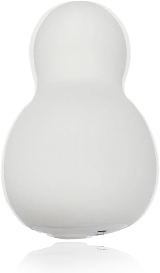 Multifunctional Ultra Soft Squeeze Personal Electric Massager with Vibrating Physic Therapy Massage Ball, Finger Massager for Hand Exercisers Fidget & Relaxtion(White)