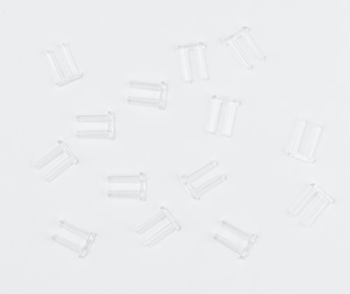 50 piezas Pines Plasticos Gafas Sin Montura Cover