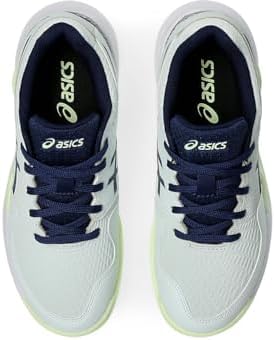 ASICS Kid's Gel-Resolution 9 Grade School Tennis Shoe, 7, Pale Mint/Blue Expanse | Image 5