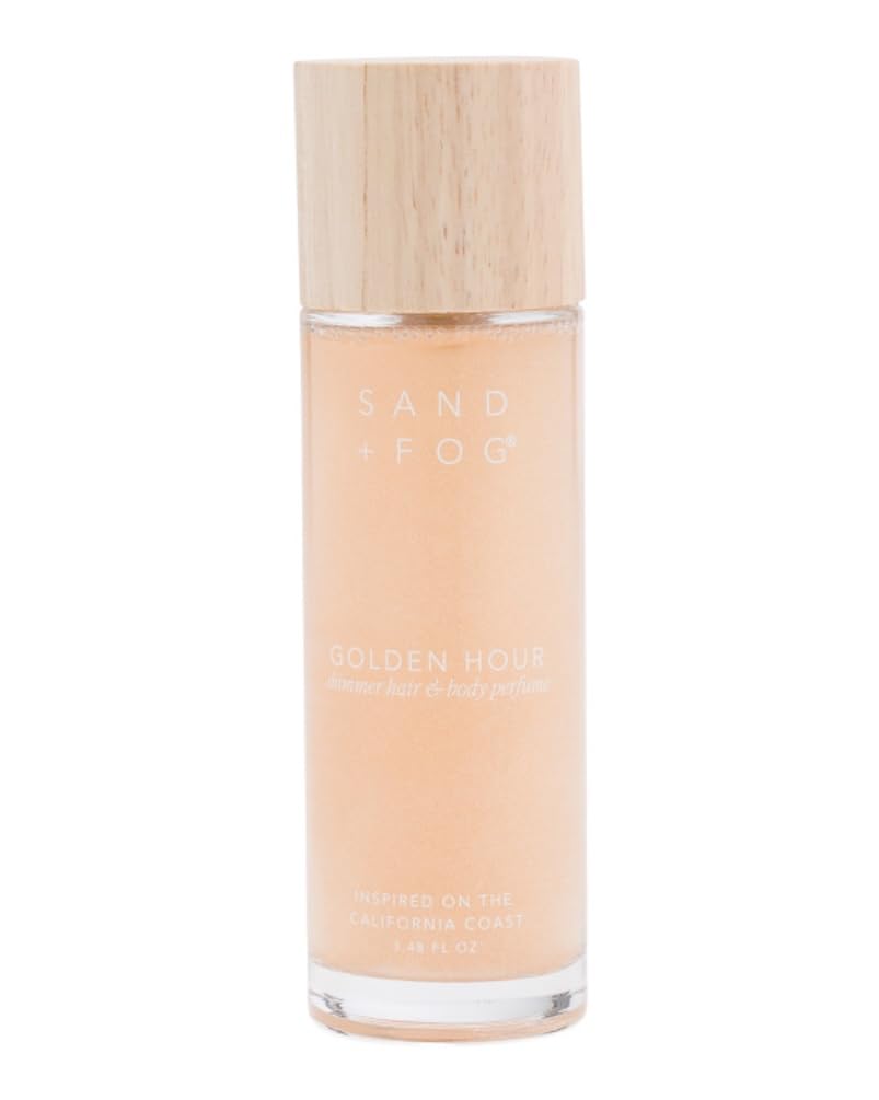 Sand + Fog Vanilla Sands Shimmer Hair & Body Perfume Spray, 3.48 fl oz