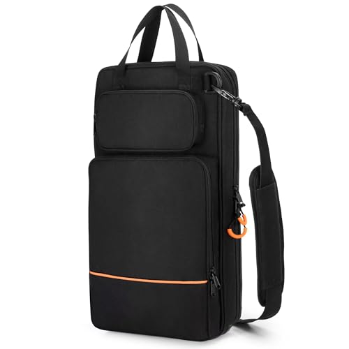 Damero Bolsa de tambor 600D Bolsa de tambor hangible Bolsa de almacenamiento de tambores portátiles con correa para hombro ajustable