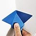 4 Pcs Drywall Trowel Plastic Inside Corner Trowel Tool,6.77 x 4.2 inch External and Internal Corner Trowel,Stucco Trowel,90 Degree Spackle Scraper Tool for Floor Wall Ceramic,Building Scraping(Blue)