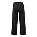Oversized Wide Leg Sweatpants for Girls Drawstring Baggy Straight Leg Track Pants Girls Fashion (Black, 10-11 Years)