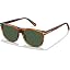 Striped Tea Frame & Green Lens