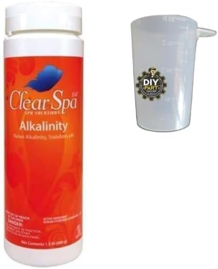 Hot Tub Spa Chemical Alkalinity Raises Clear Spa Solutions CSTA002