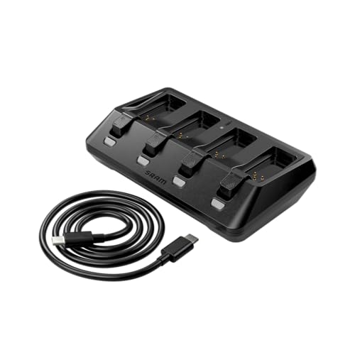 Sram Ladegerät AXS Base 4-Fach Batterie Ladegerät, USB-C Kabel