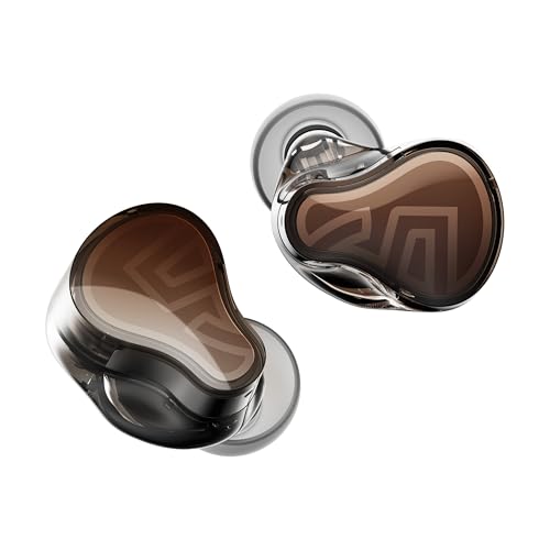 SoundPEATS H3 Hi-Res Wireless Bluetooth Headphones with LDAC, aptX Lossless, Triple Units, 55dB Active Noise Cancellation, 6 AI Microphones, Transparent Mode, BT5.4, APP, 37H, IPX5, Titanium