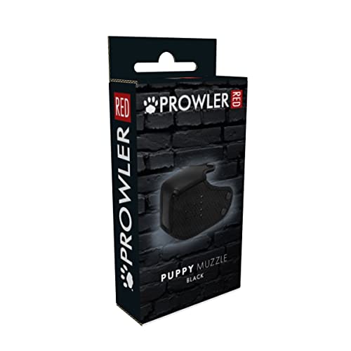 Prowler RED The Puppy Muzzle - Black Neoprene BDSM Accessory for Puppy Play - Image 4