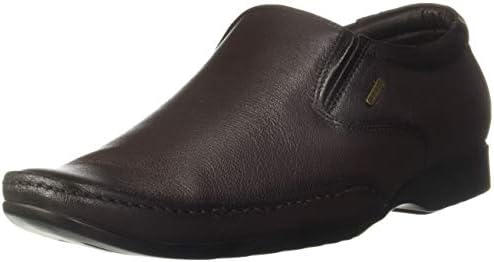 Liberty Healers FL-511 Non-Lacing Formal Moccasins Shoes for Men - Black, Brown & Light Brown - Synthetic Leather Slip-On with Cushioned Footbed - Comfortable, Stylish Office & Wedding Footwear