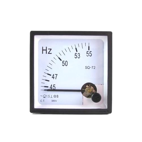 Fréquencemètre CA SQ-72 évitez les pannes réseau mesure 45-55 Hz 220V panel