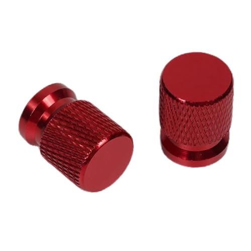 Bouchons de valve pneu moto en alliage durable Rosso pour Honda Super Cub C125 C70